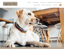 Tablet Screenshot of nashvilleholisticpet.com